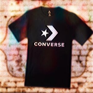 Converse Go-To Star Logo Black Tee